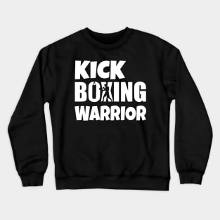 Kick boxing warrior Crewneck Sweatshirt